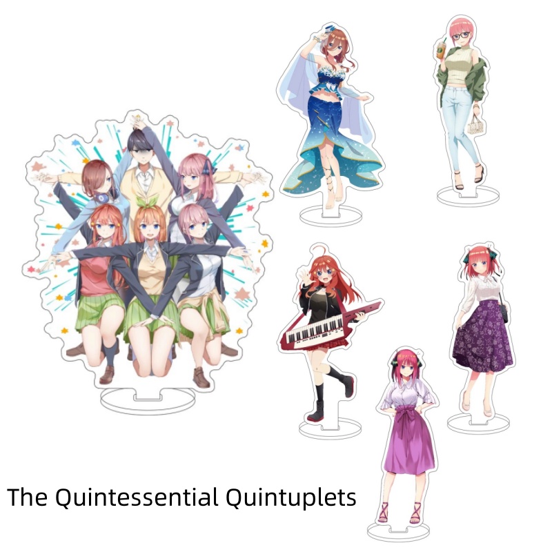 Quintuplets Anime Cosplay - Sıcak Anime Özetin Özeti Quintuplets Akrilik