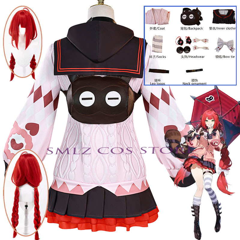 Anime Cosplay Wigs - Smlz Ukinami Yuzuha Cosplay Oyunu Zenless