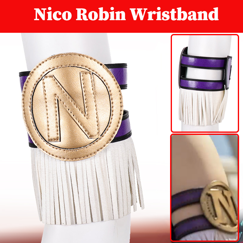 Live Action Anime Cosplay - Nico Robin Bileklik Kol Bandı Cosplay