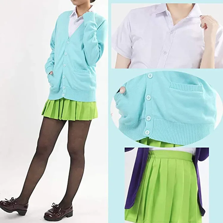 Quintuplets Anime Cosplay - 2026 yeni Cadılar Bayramı Kostümü, mükemmel