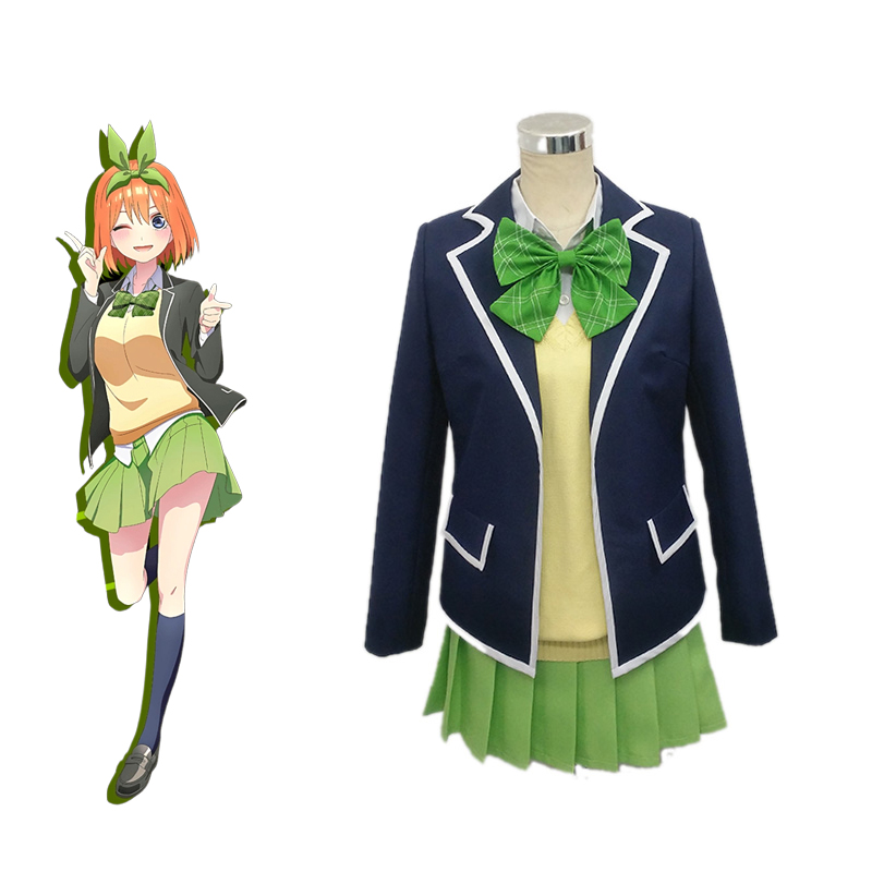Quintuplets Anime Cosplay - Anime Quintessential Quintuplets Nakano Yotsuba Cosplay