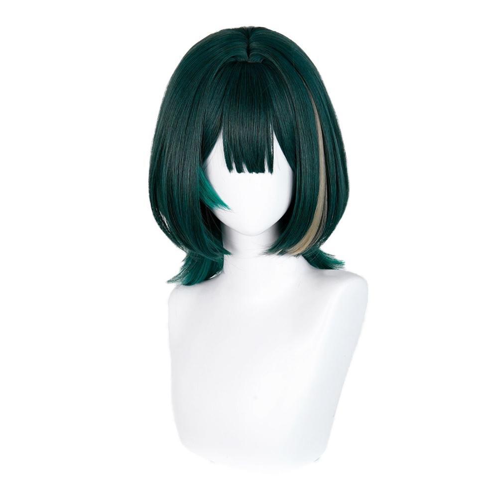 Anime Cosplay Wigs - Anime Nefer Cosplay Peruk Yeşil Golleri