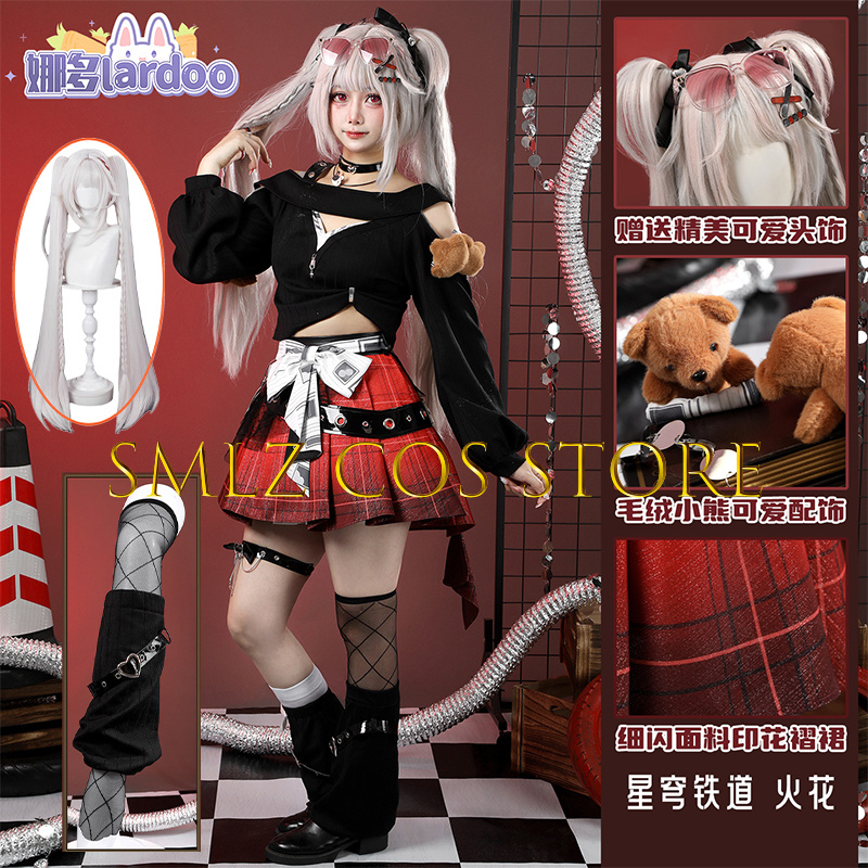 Anime Cosplay Wigs - Dreamwave Sparxie Cosplay Oyunu Honkai Yıldız