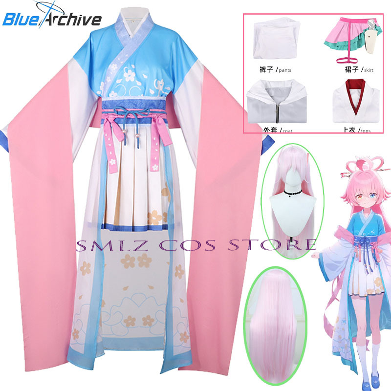 Anime Cosplay Wigs - Oyun Mavi Arşiv Takanashi Hoshino Cosplay