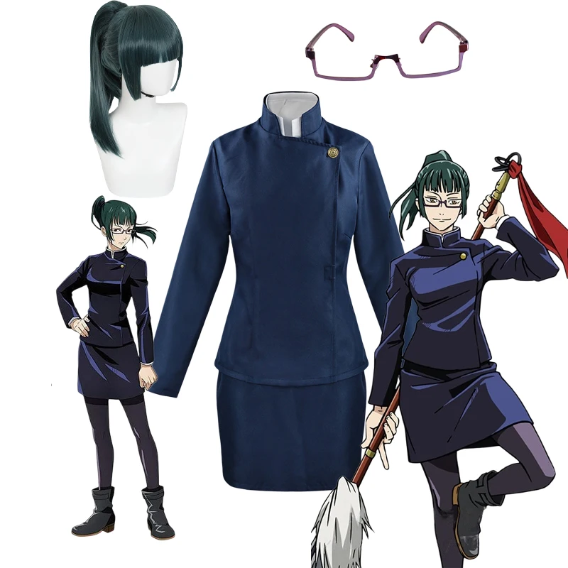 Cosplay Anime Yuki - Jujutsu Kaisen Maki Zenin Cosplay Kostümü