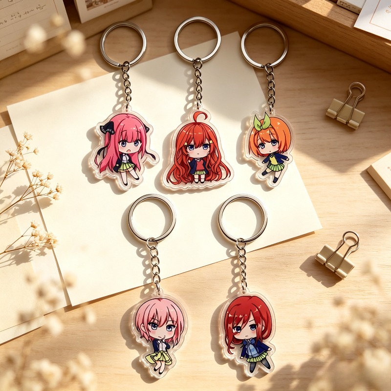 Quintuplets Anime Cosplay - 5 adet Sıcak Anime The Quintessential