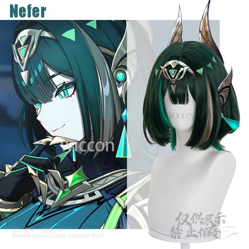 Anime Cosplay Realistic - Anime Oyunu Genshin Etki Yeni Nefer