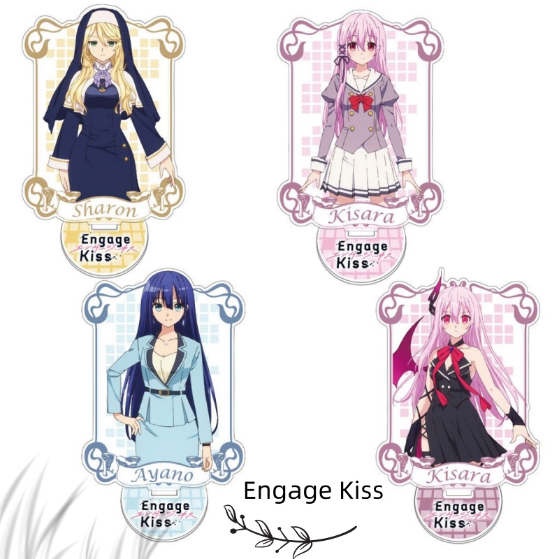 Kawaii Anime Engage Kiss Akril - Anime Cosplay Kiss incelemesi ve fiyatı