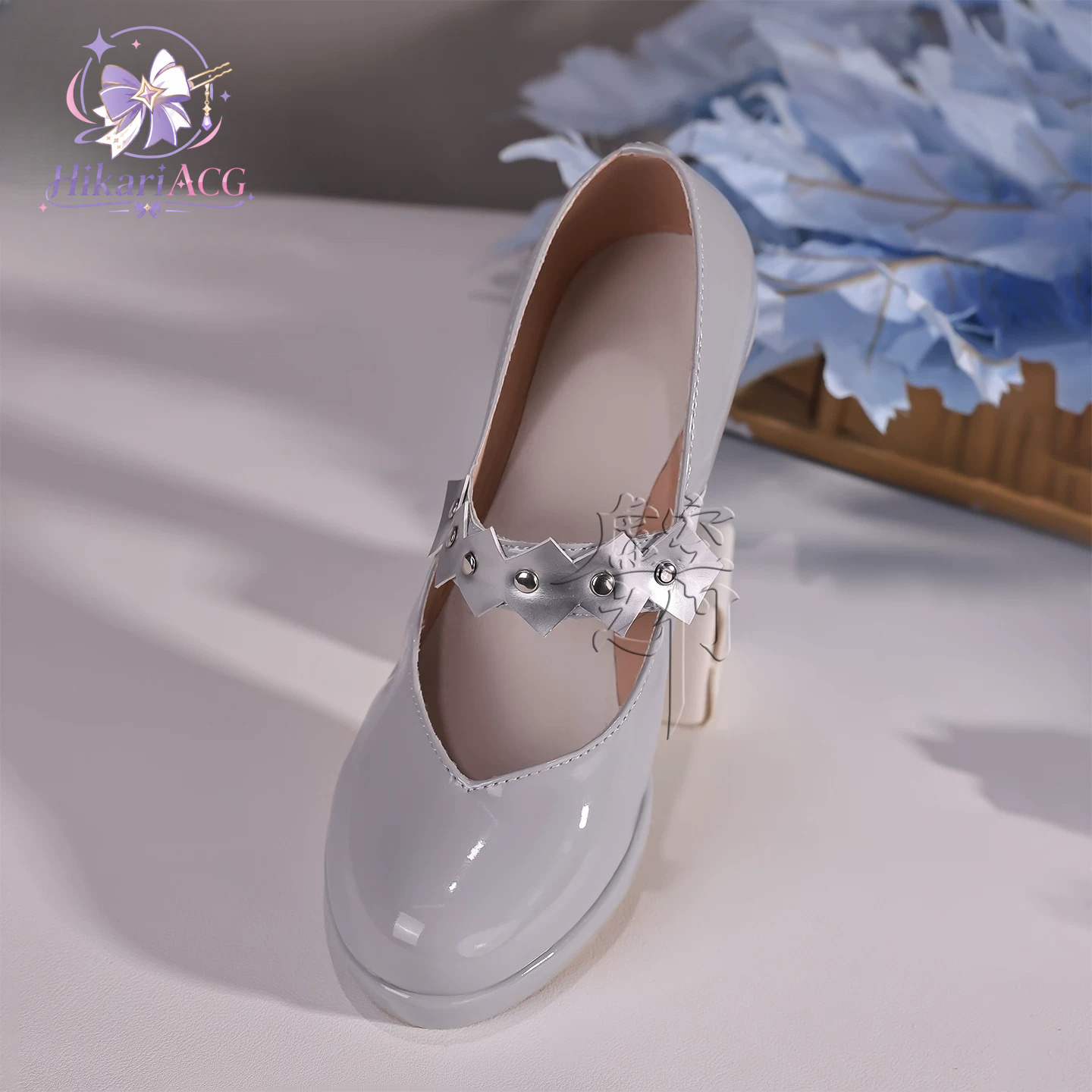 Gümüş Beyaz Yüksek Topuklu Zen - Cosplay Anime Shoes incelemesi ve fiyatı