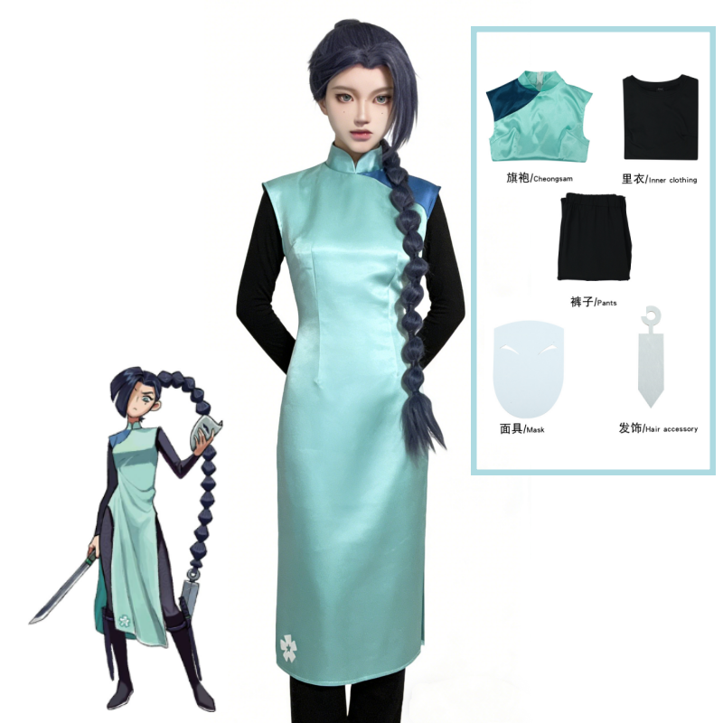 Anime Assassin Seven Scissor S - Anime Cosplay Wigs incelemesi ve fiyatı