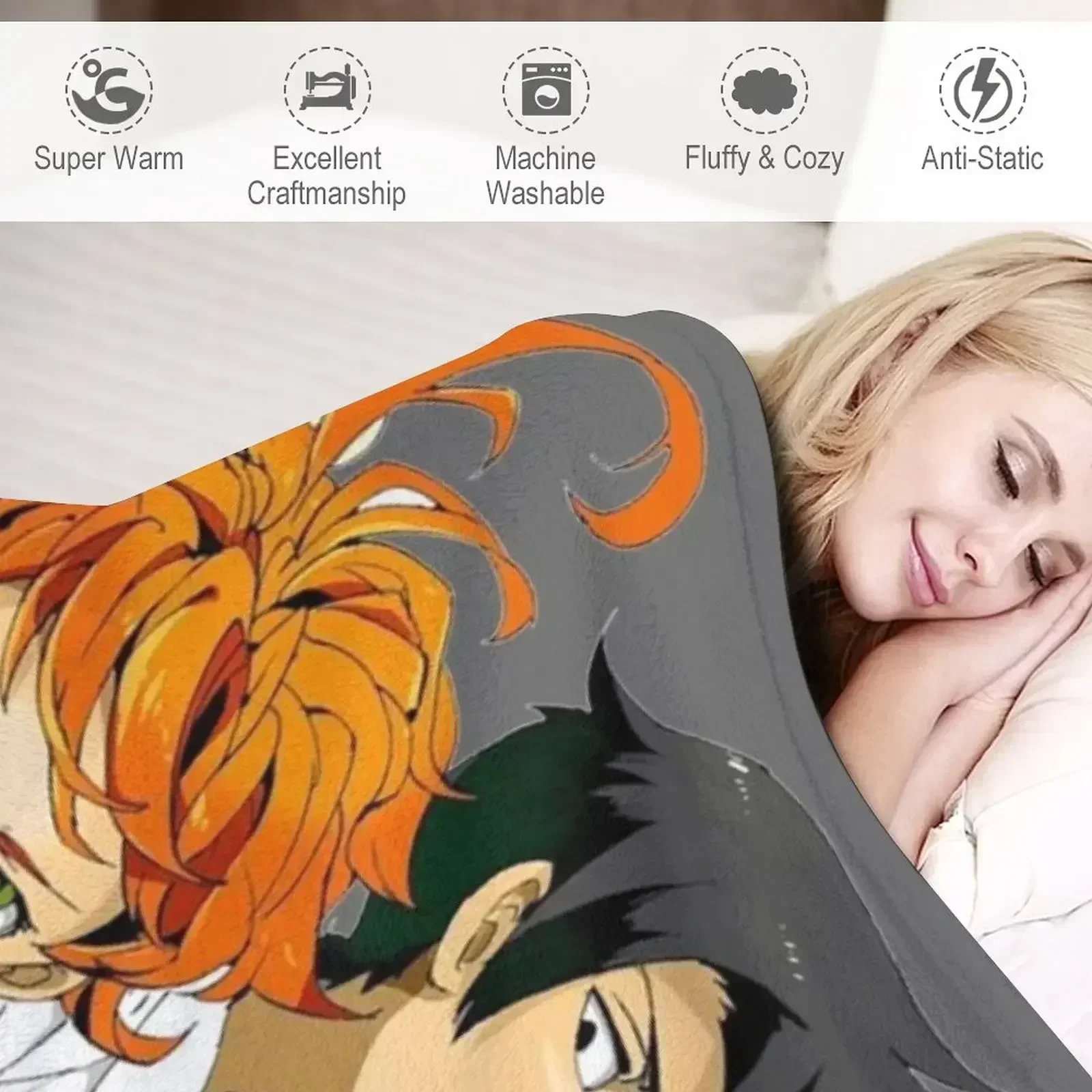 The Promised Neverland Throw B - Anime Cosplay Idea incelemesi ve fiyatı