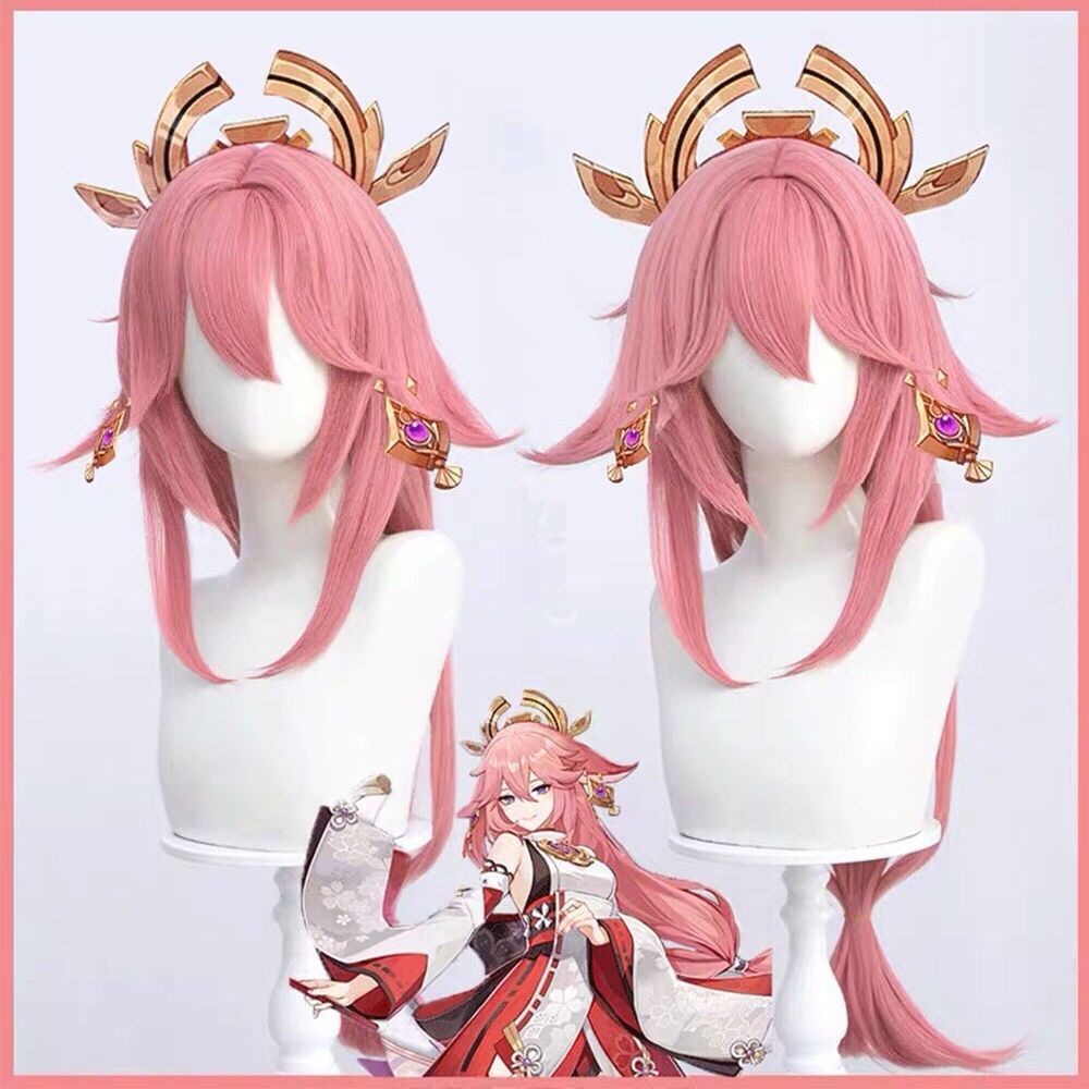 Genshin Impact Yae Miko Cospla - Anime Cosplay Realistic incelemesi ve fiyatı