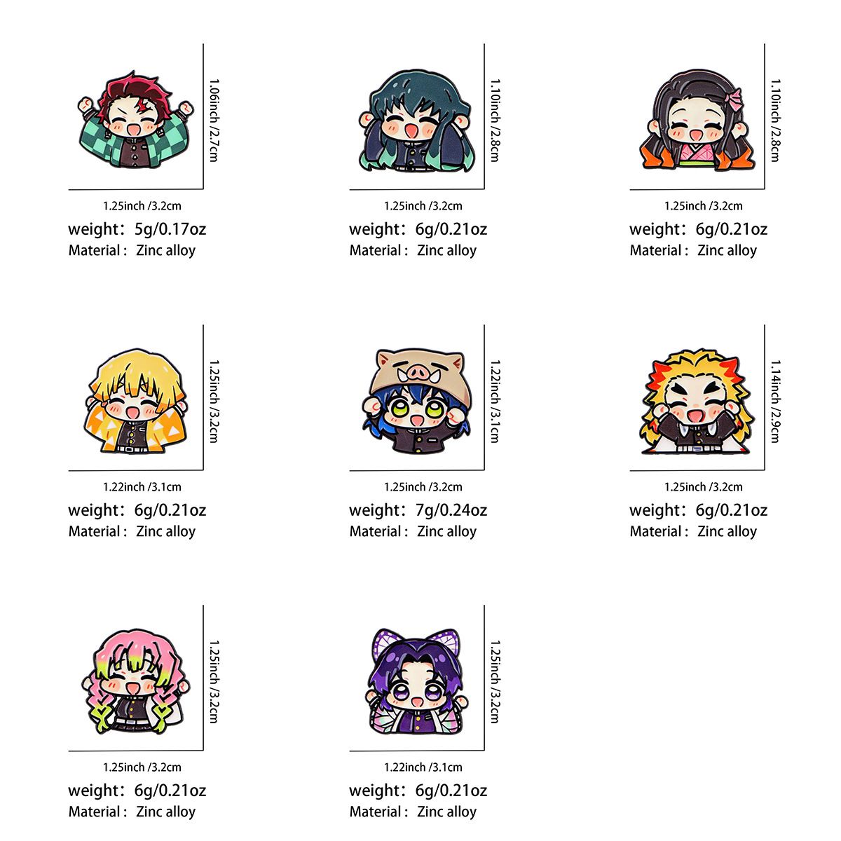 Demon Slayer Kimetsu No Yaiba  - Anime Cosplay Demon Slayer incelemesi ve fiyatı