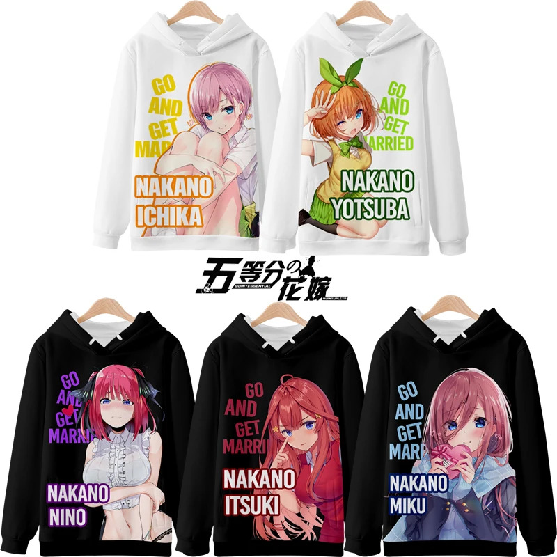 Vivi 2025 3D Kapüşonlu Üstler  - Quintuplets Anime Cosplay incelemesi ve fiyatı