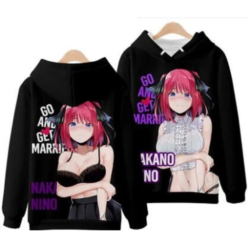 Vivi 2025 3D Kapüşonlu Üstler  - Quintuplets Anime Cosplay incelemesi ve fiyatı
