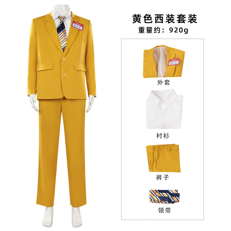 Erkekler Korku Temalı Sarı Tak - Anime Cosplay Name incelemesi ve fiyatı