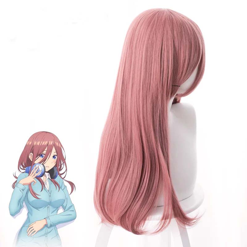 Koyu Pembe 50cm Isıya Dayanıkl - Quintuplets Anime Cosplay incelemesi ve fiyatı
