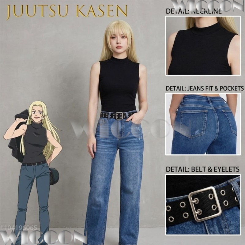 Jujutsu Kaisen Sezon 3 Culling - Cosplay Anime Yuki incelemesi ve fiyatı